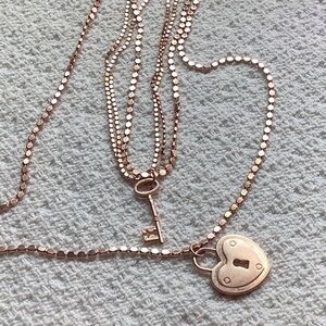Cabi 2151 Lock and Key Necklace